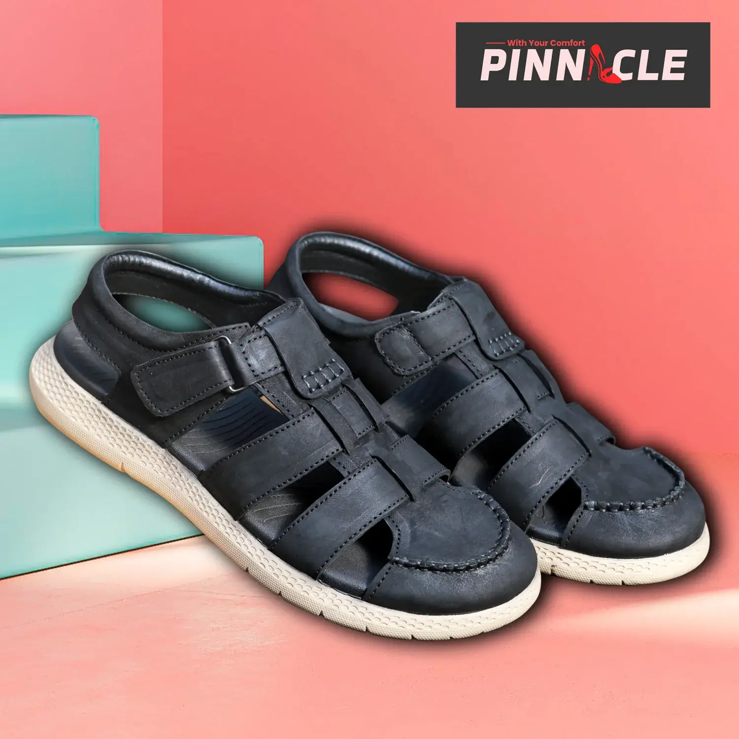 Pinnacle Lifestyle Leather Belt Sandal